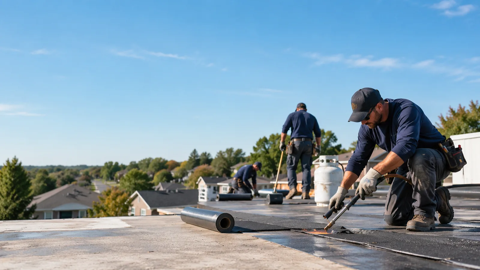 Flat Roof Leak Repair providers in Albert, OK